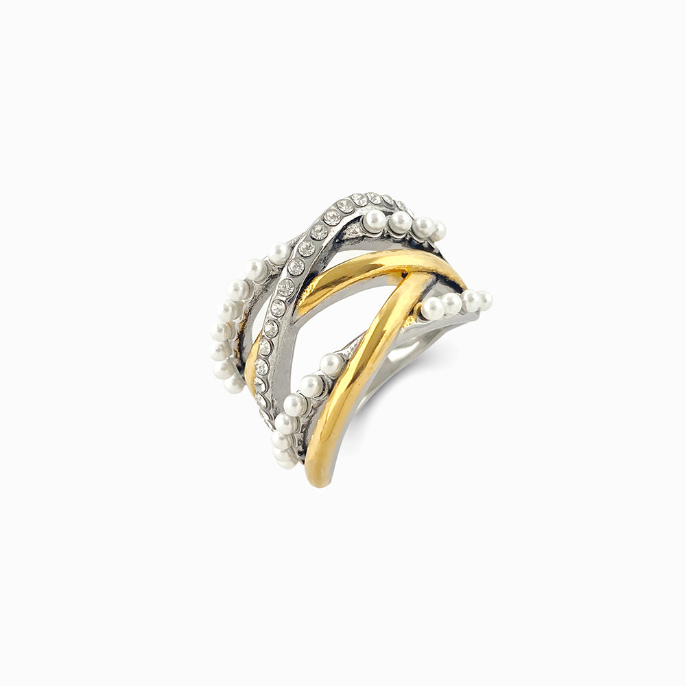 Anel Geométrico JZ1554 - Aço Inox