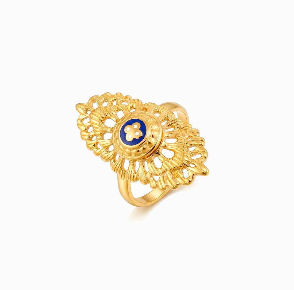 Anello Tradizionale Regolabile JZ1598 - Acciaio Inox