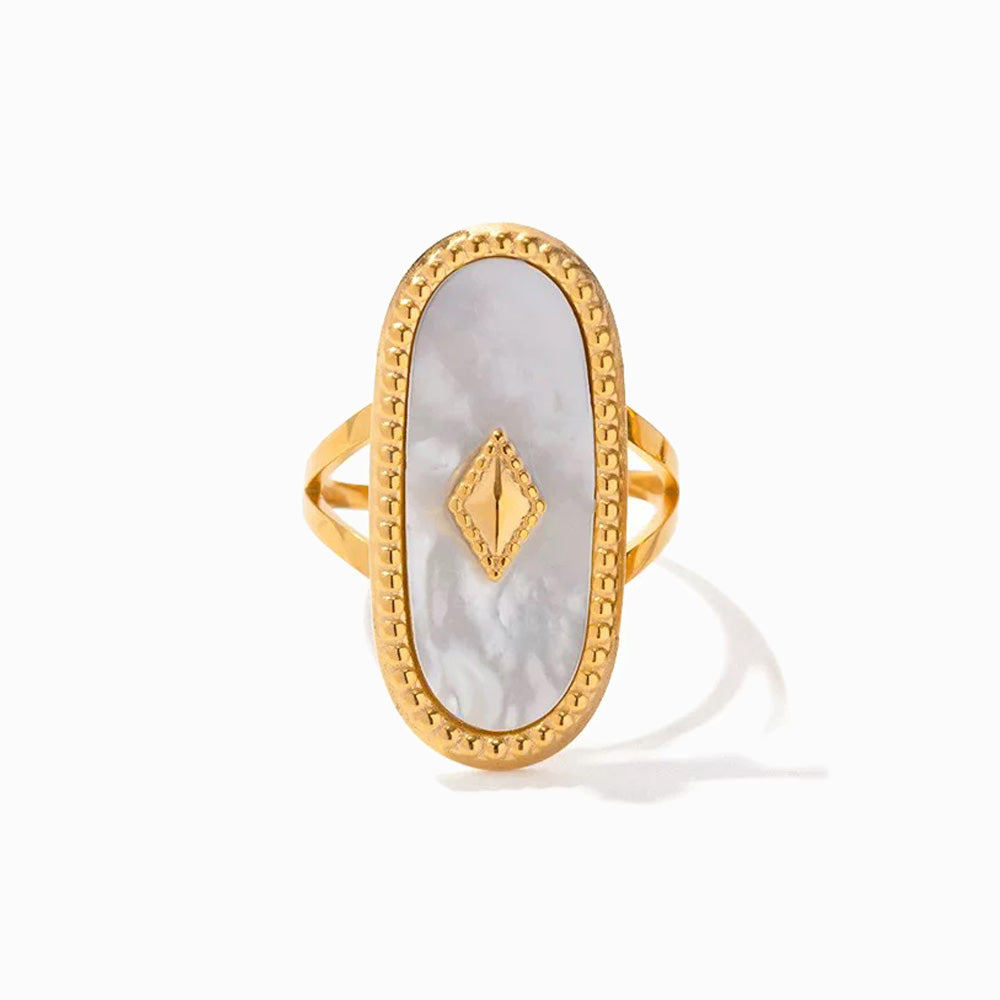 Anel Vintage 18.1mm JZ1543 - Aço Inox