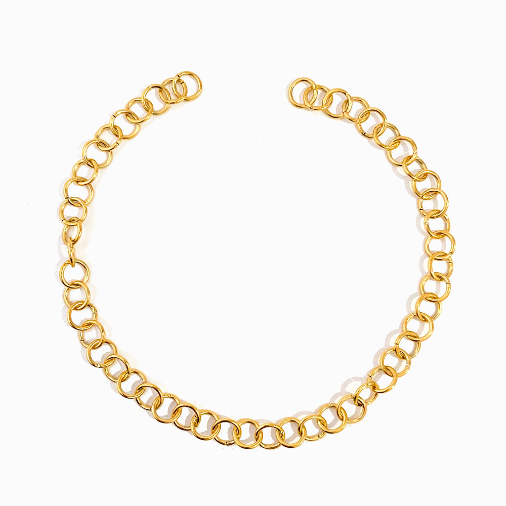 ARGOLAS AÇO DOURADO