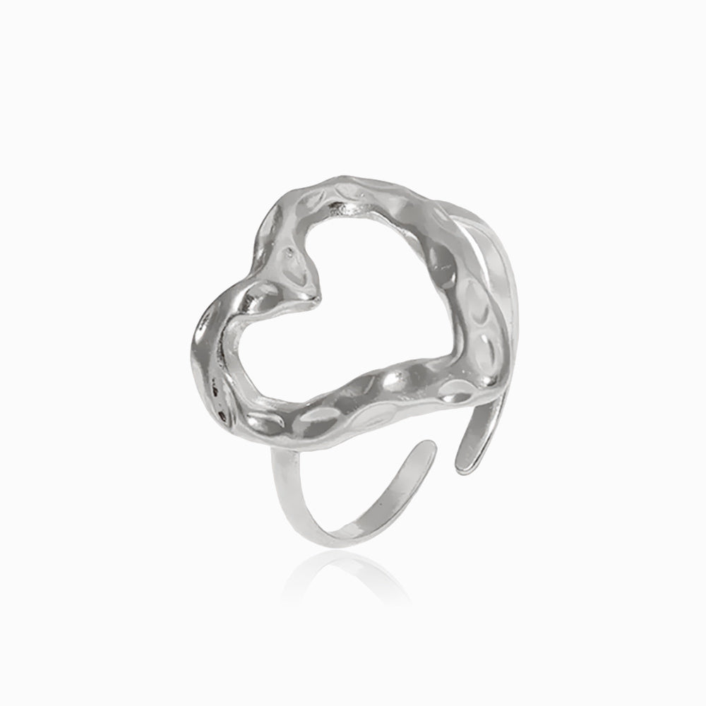 Anel Ajustável JZ1131 - Aço Inox Prateado