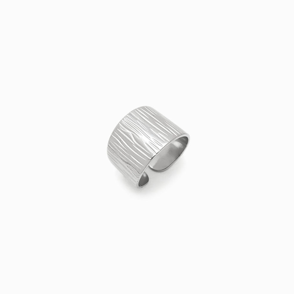 Anel Ajustável JZ1034 - Aço Inox Prateado