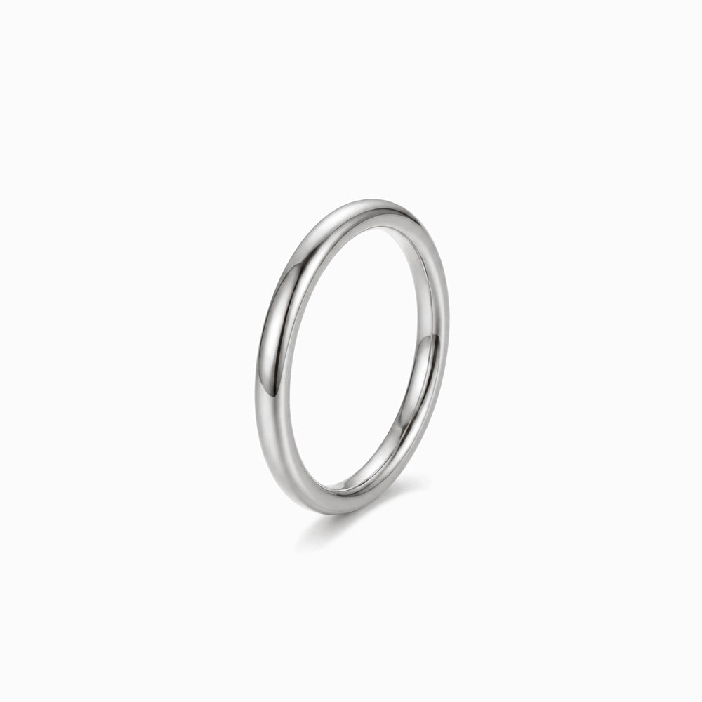 Anel de Aliança JZ1660P-MBE010 - Aço Inox