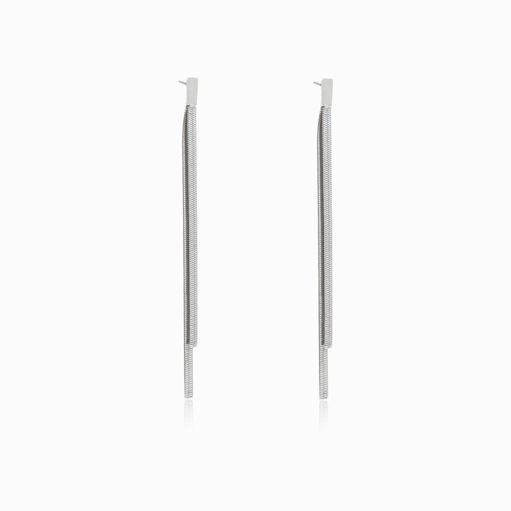 Brincos Fashion BR3000 - Aço Inox Prateado
