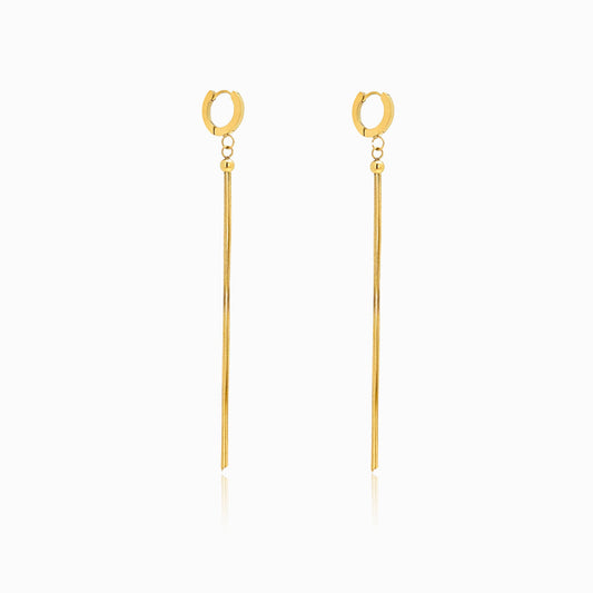 Brincos Fashion BR3003 - Aço Inox Dourado