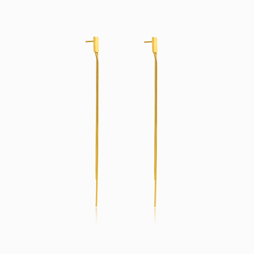 Brincos Fashion BR3008 - Aço Inox Dourado