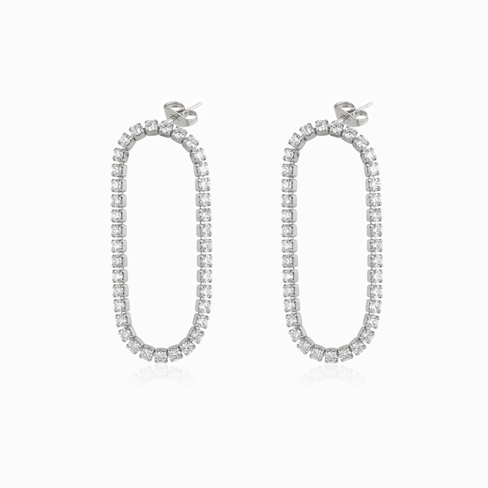 Brincos Elegantes BR1810P-MBE020 - Aço Inox