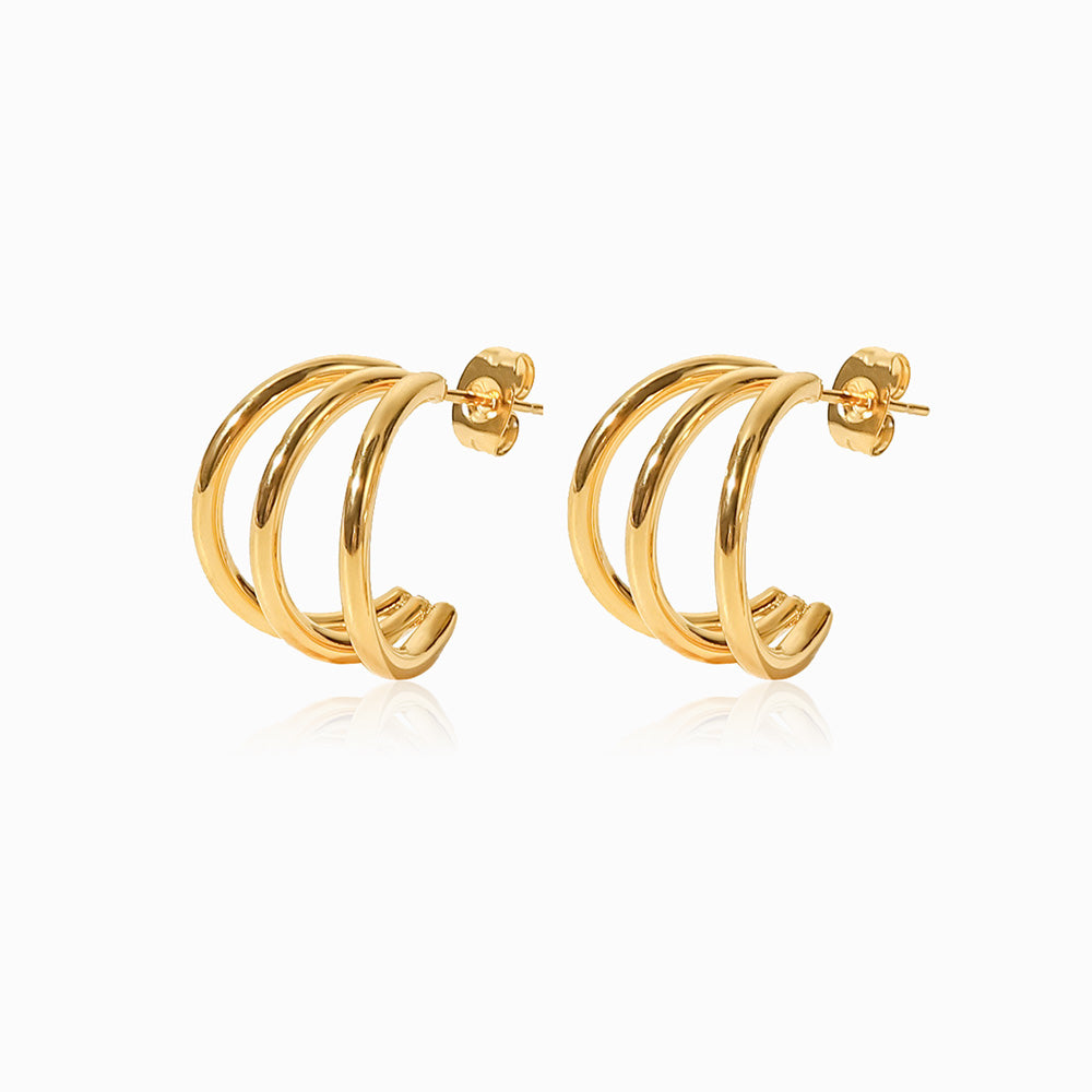 Brincos Fashion 18x15mm BR1153 - Aço Inox