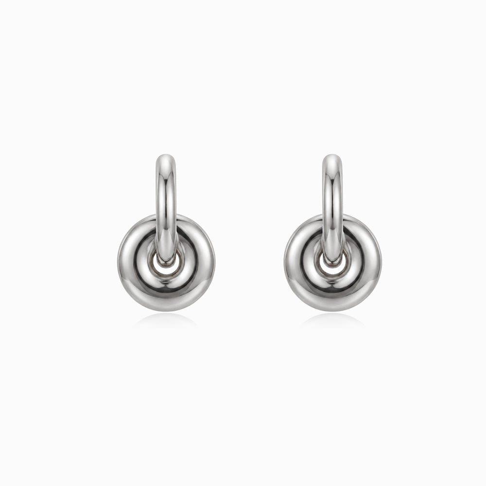 Brincos de Argola BR1752P-MBE015 - Aço Inox