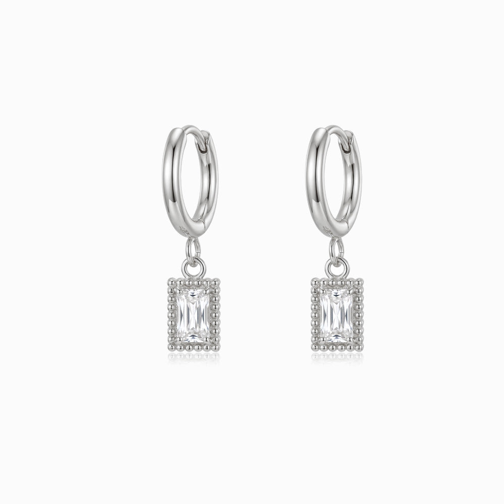 Brincos de Argola com Charms BR1758P-MBE015 - Aço Inox