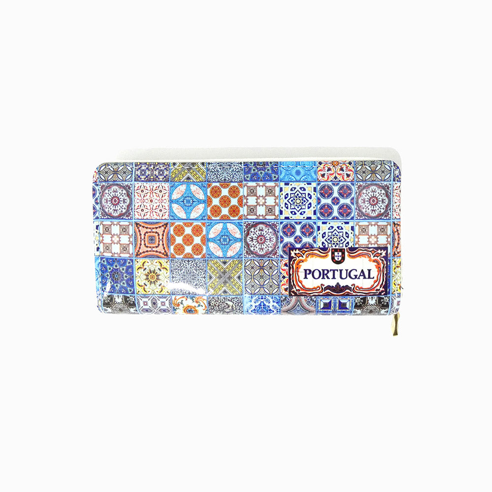Conjunto 6un Carteira com Padrão Azulejos PT5032 (NÃO CORTIÇA)