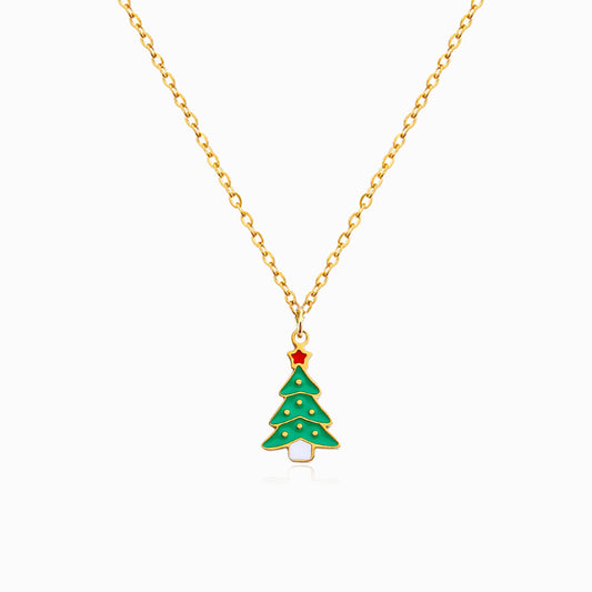 Colar Árvore de Natal CL1991 - Aço Inox