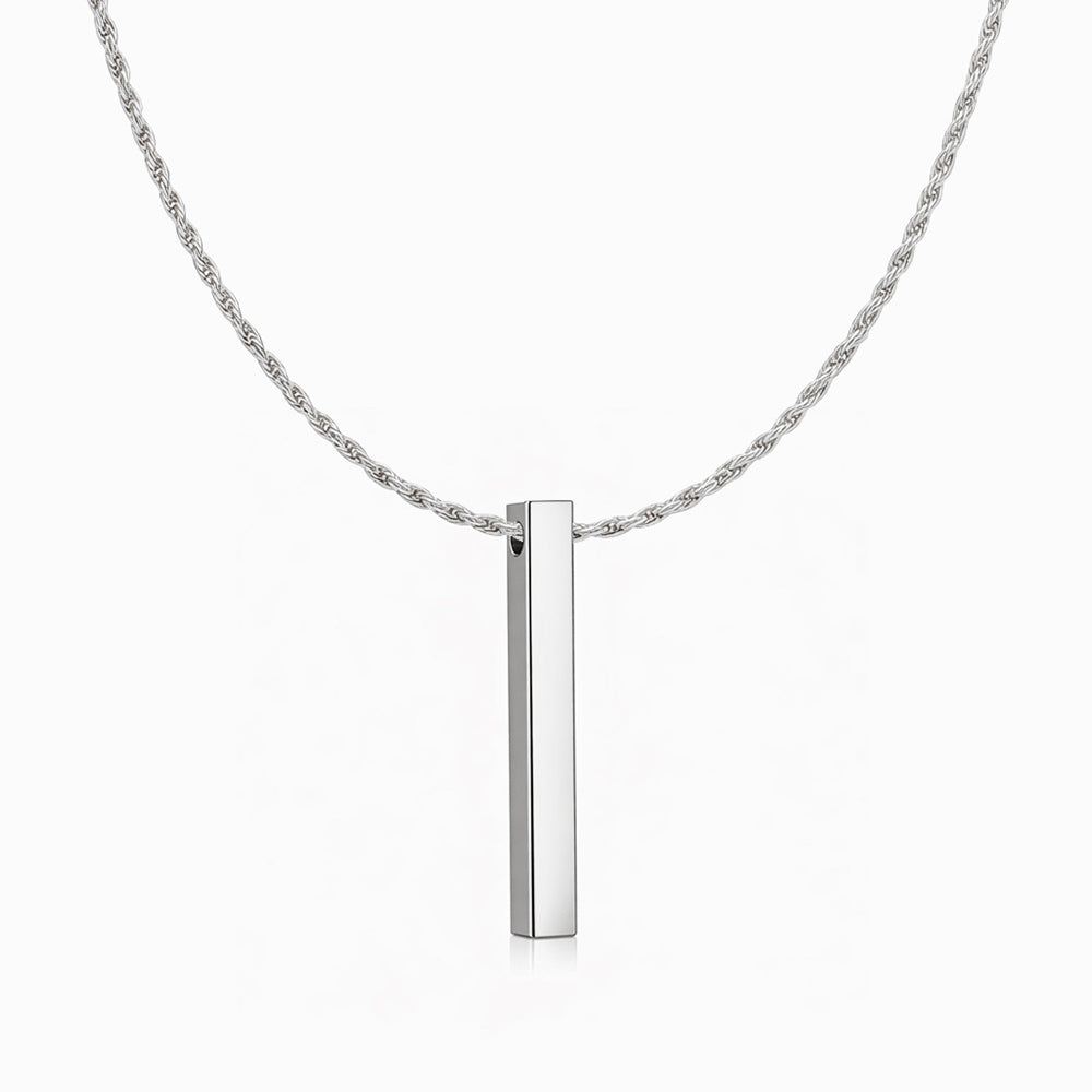 Colar Personalizado CL0091 - Aço Inox Prateado