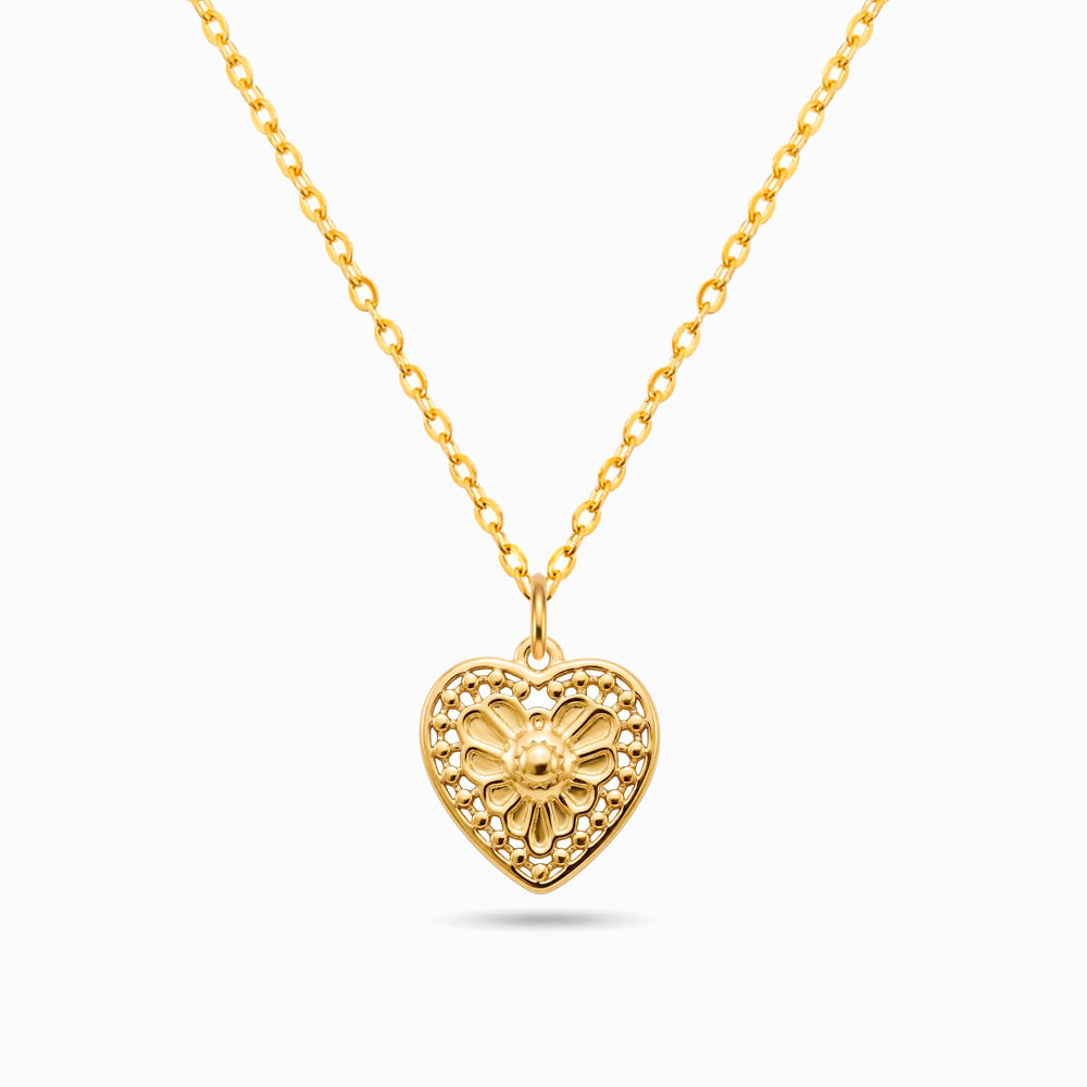 Collier Coeur CL0253 - Acier Inoxydable