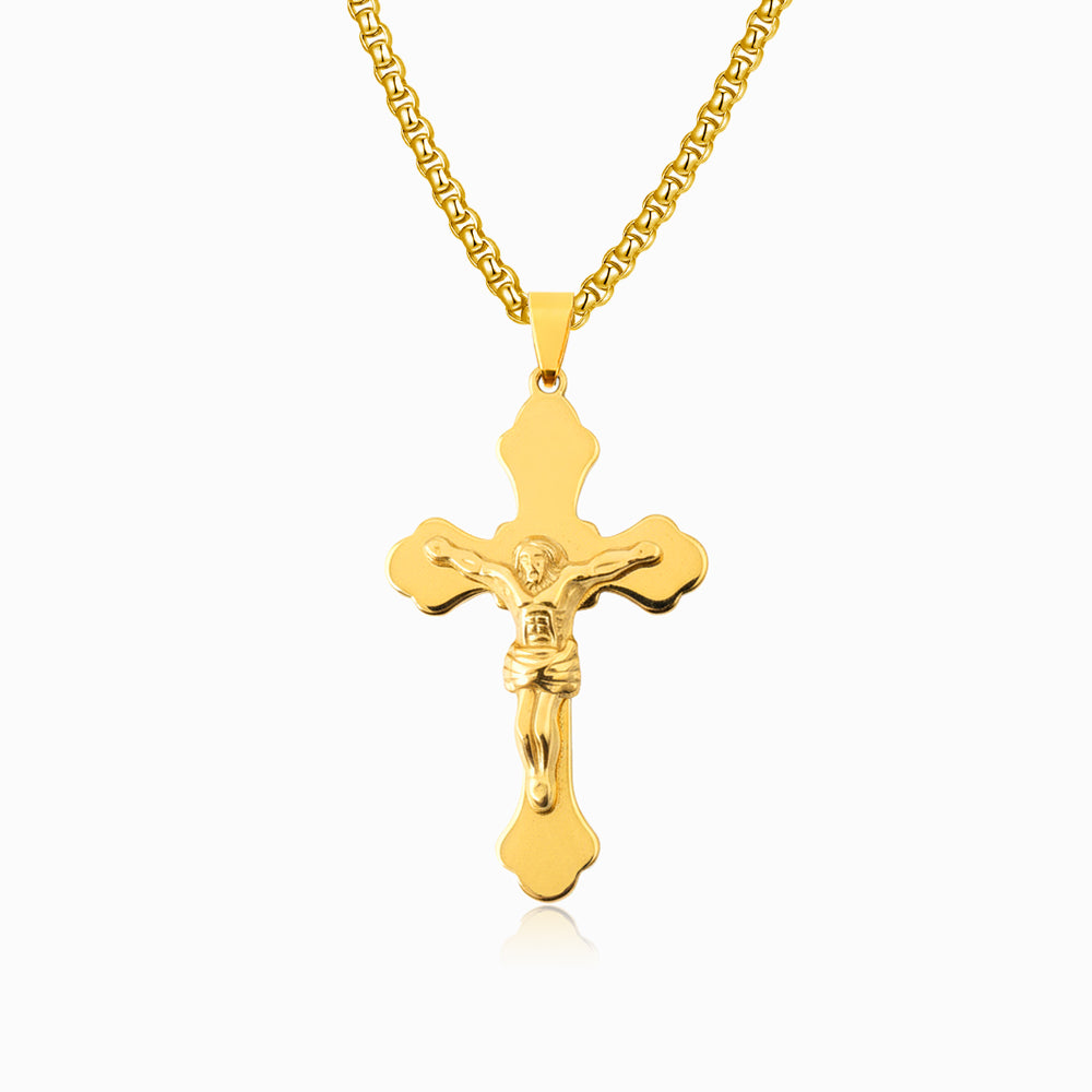Colar Crucifixo CL5105 - Aço Inox