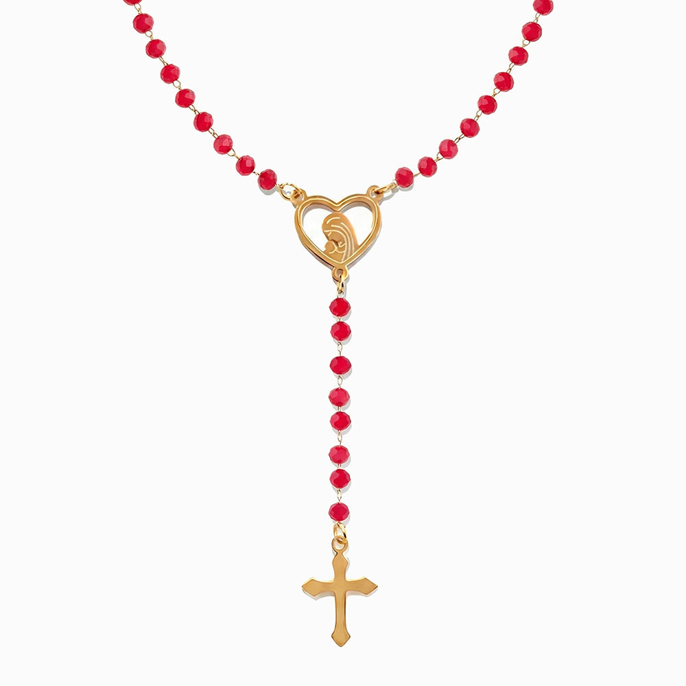 Colar Rosário CL2072 - Aço Inox