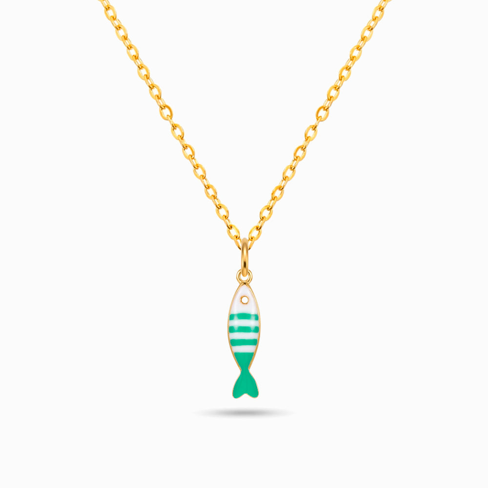 Sardine Necklace CL0243 - Stainless Steel