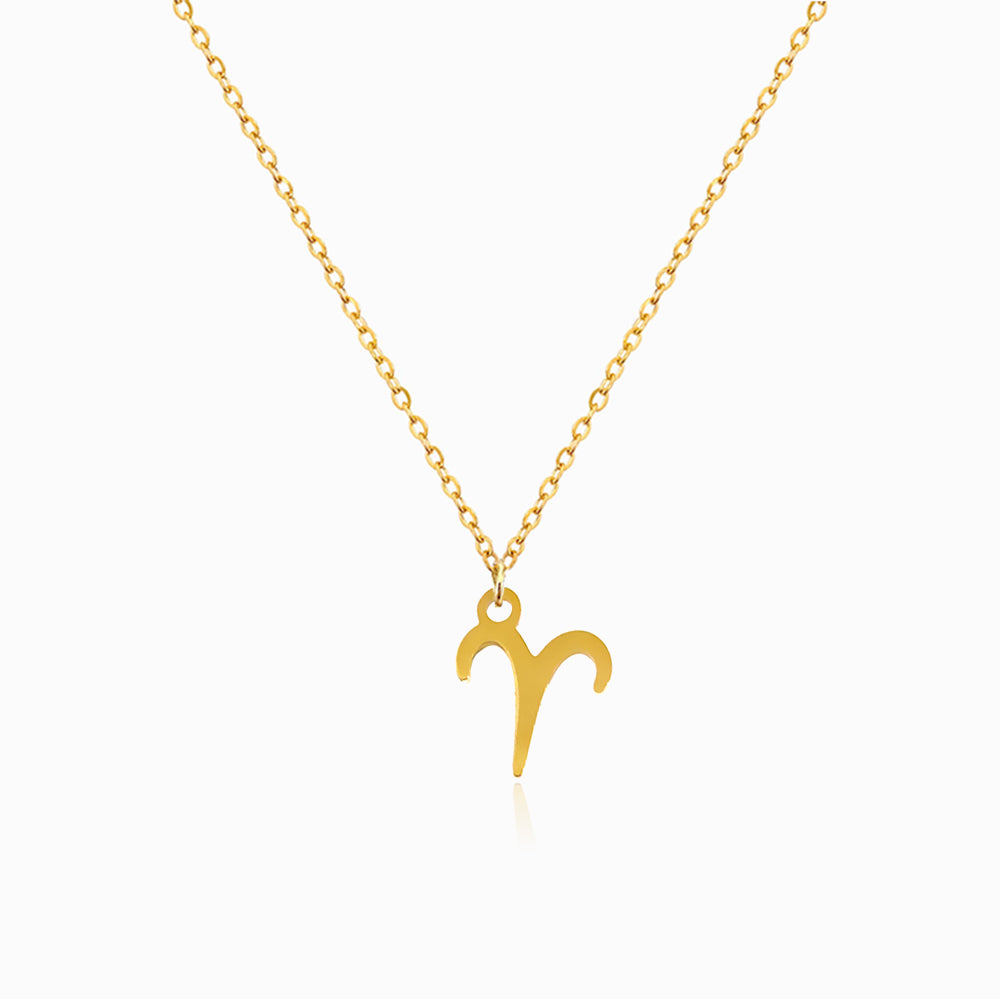 Necklace with Zodiac Sign CL1628 - Stainless Steel