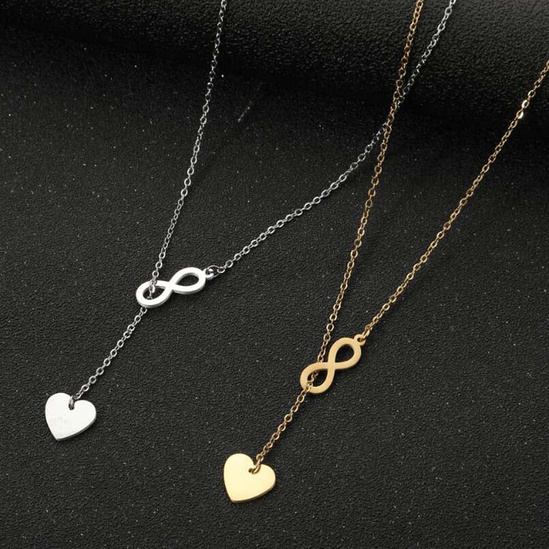 Heart Necklace CL1008 - Stainless Steel