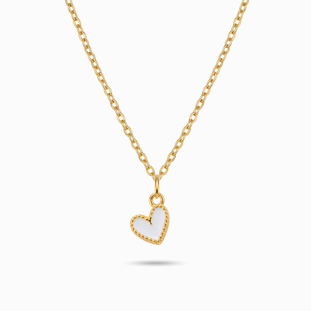 Heart Necklace CL0360 - Stainless Steel