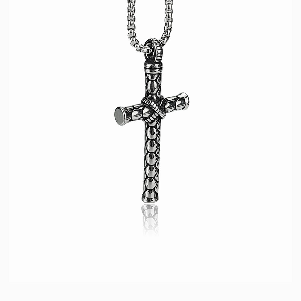 Colar Crucifixo CL5011 - Aço Inox