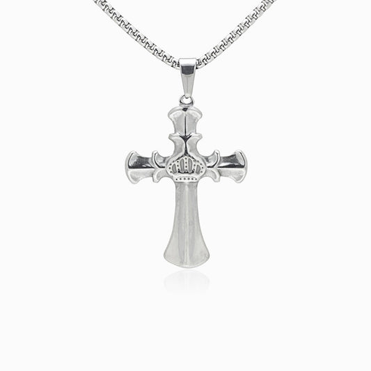 Colar Cruz CL5047 - Aço Inox