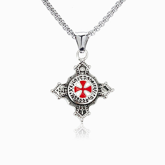 Colar Cruz CL5084 - Aço Inox