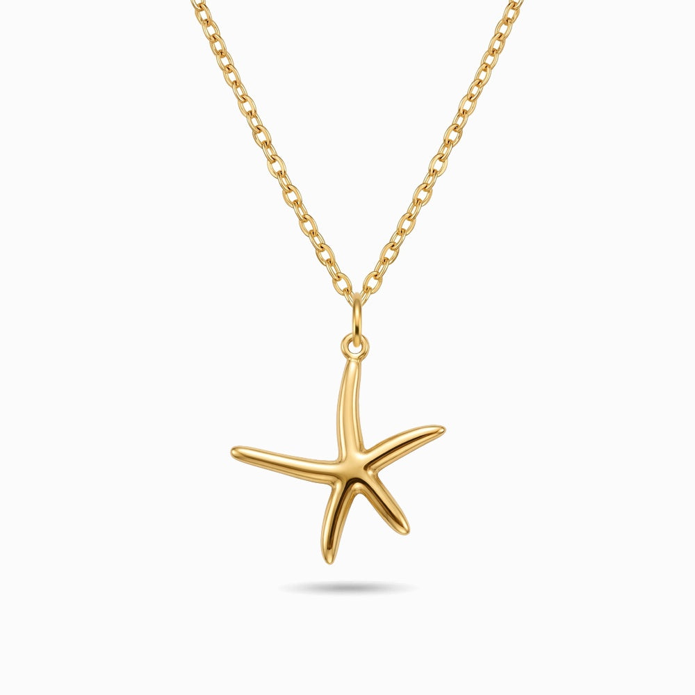 Colar Estrela do Mar CL0326 - Aço Inox