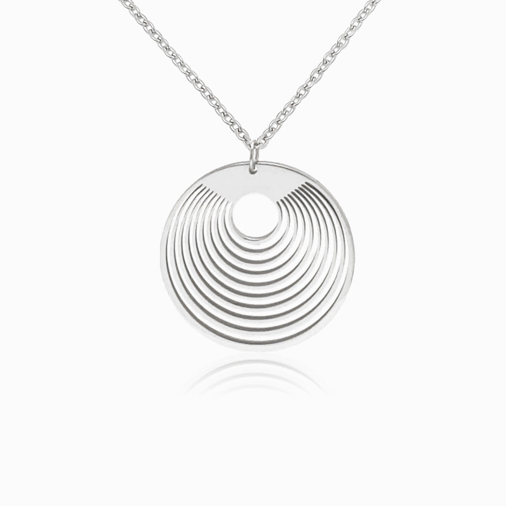 Colar Geométrico CL3001 - Aço Inox Prateado
