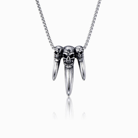 Colar Homem com Crânio CL5001