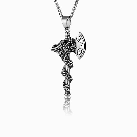 Colar Homem com Machado