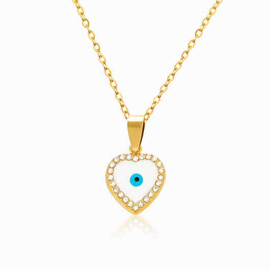 Colar Olho Turco CL1339 - Aço Inox com Esmalte