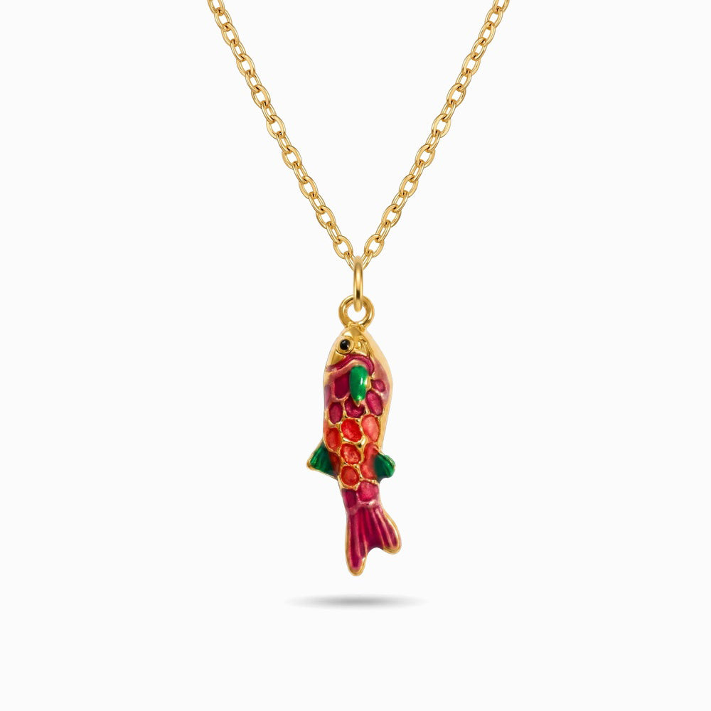 Sardine Necklace CL0339 - Stainless Steel