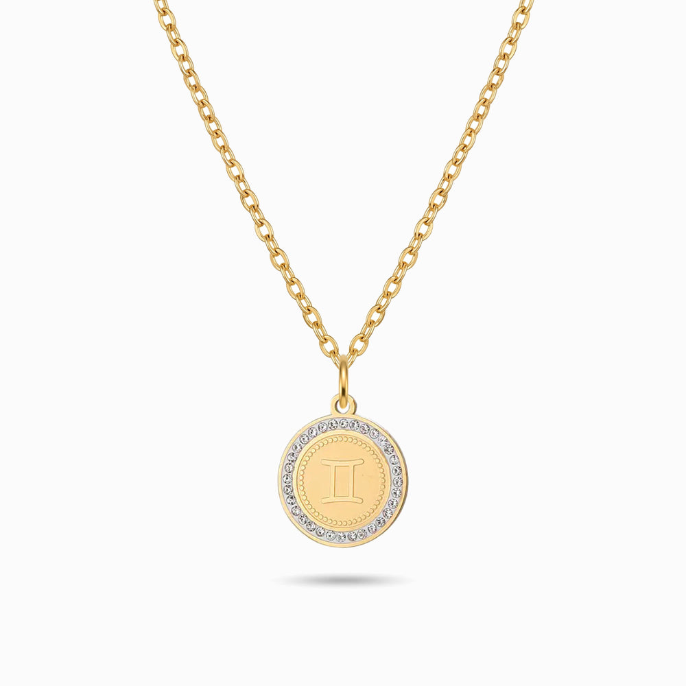 Colar com Signo CL0376 - Aço Inox