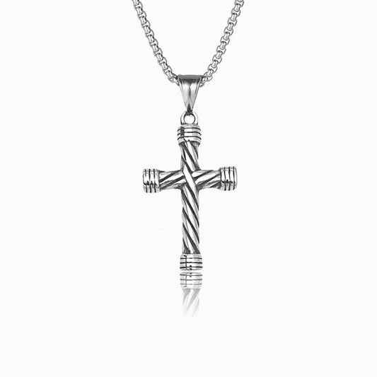 Colar Crucifixo CL5008 - Aço Inox