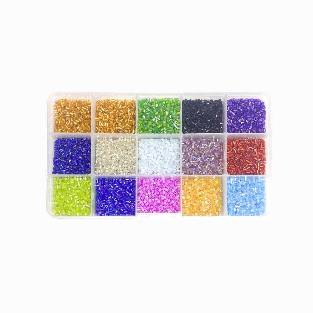Cylinder Glass Bead Kit 2.5x2mm