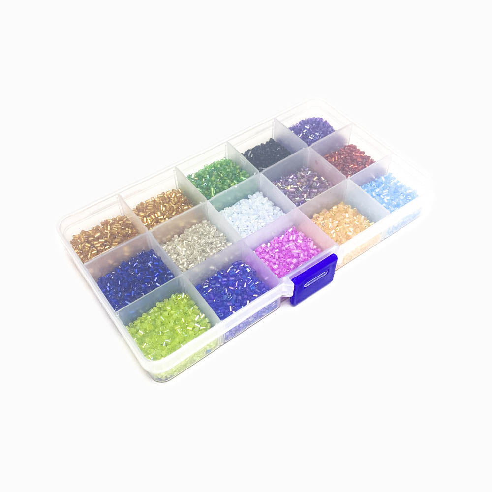 Cylinder Glass Bead Kit 2.5x2mm
