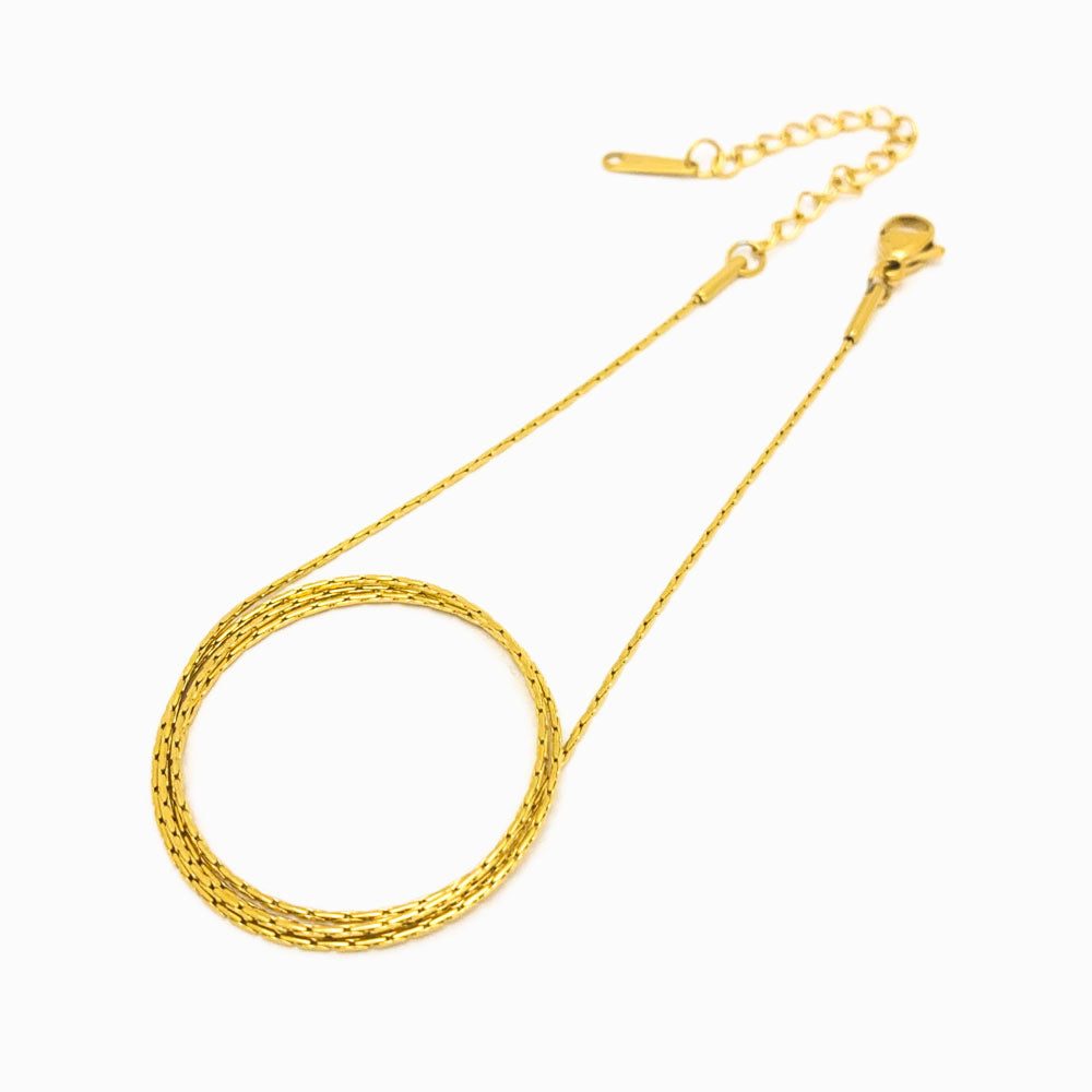 Pack of 10 Round Wire 1mm - Stainless Steel