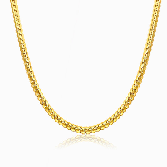 Fio Elo Achatado CL2023 - Aço Inox Dourado