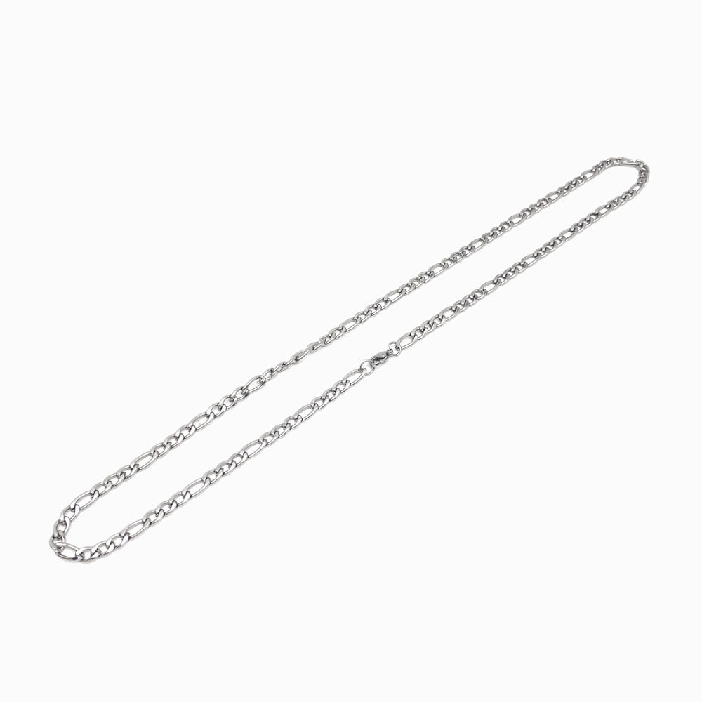 Fio Malha Fígaro 5mm - Aço Inox Prateado