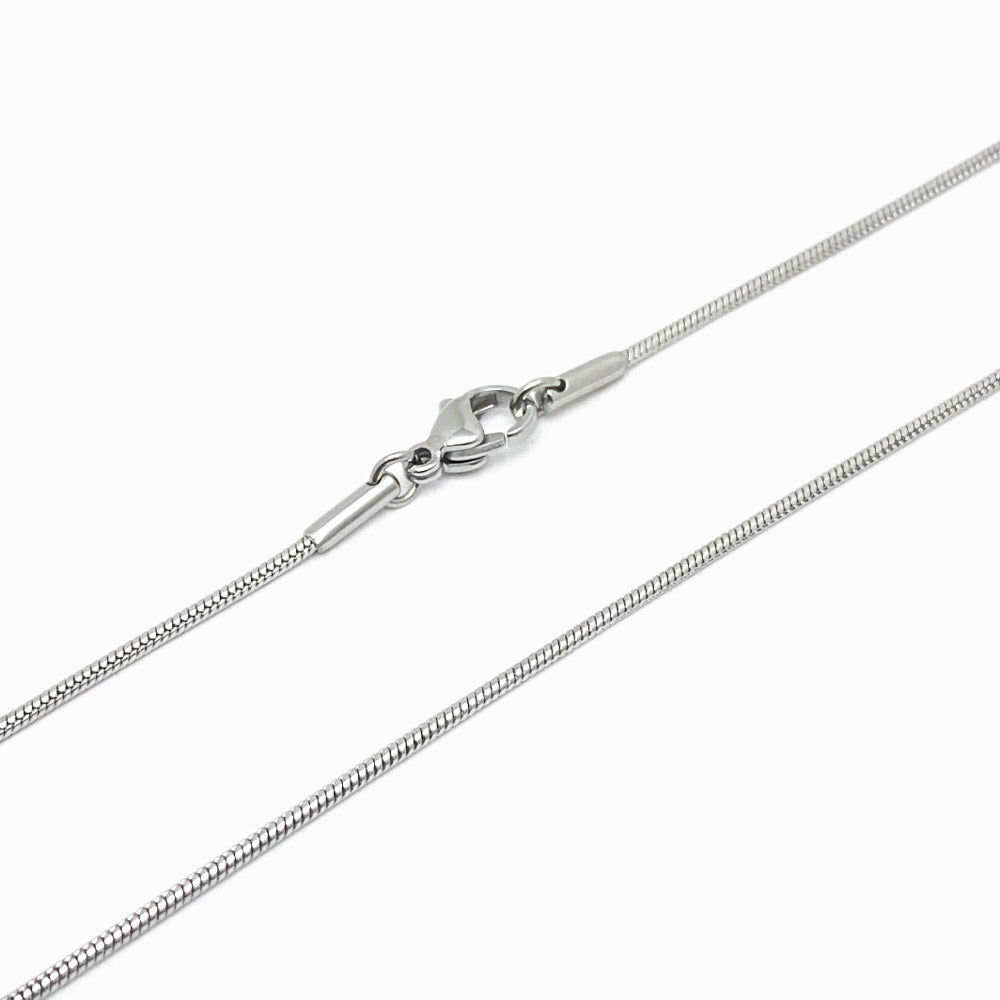 Fio Malha Snake 1.2mm - Aço Inox Prateado