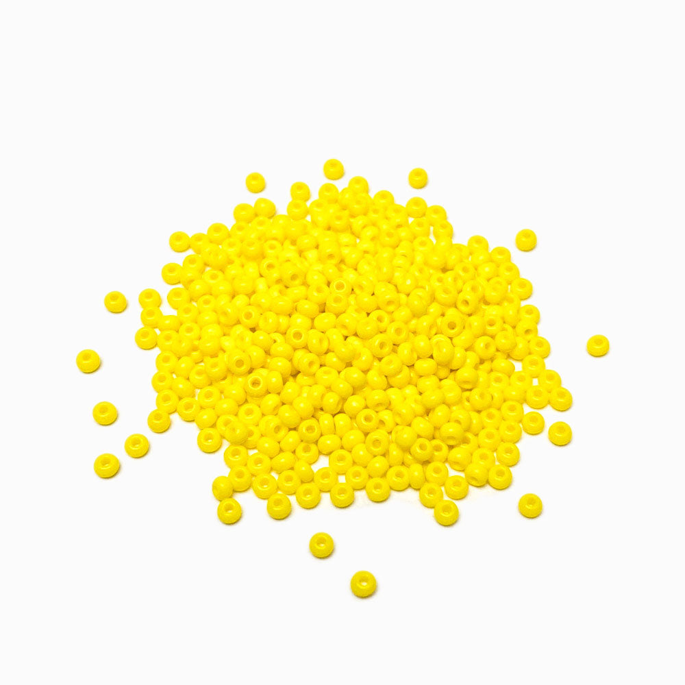 Miçanga Jablonex 11/0 Amarelo