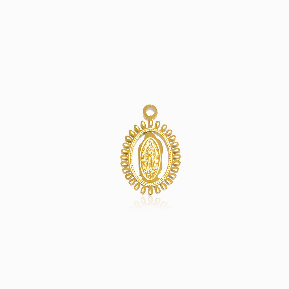 Pendente Nossa Senhora 18x12mm PD5098 - Aço Inox