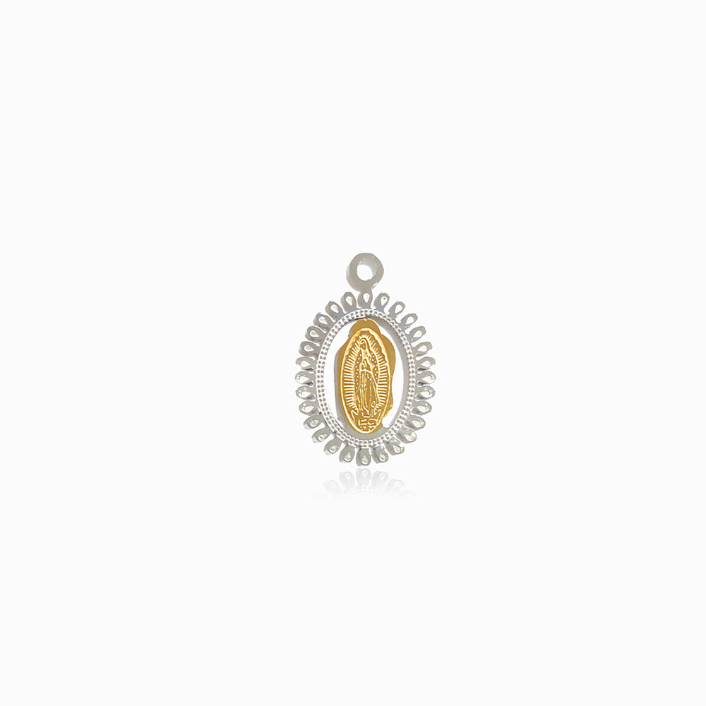 Pendente Nossa Senhora 18x12mm PD5099 - Aço Inox