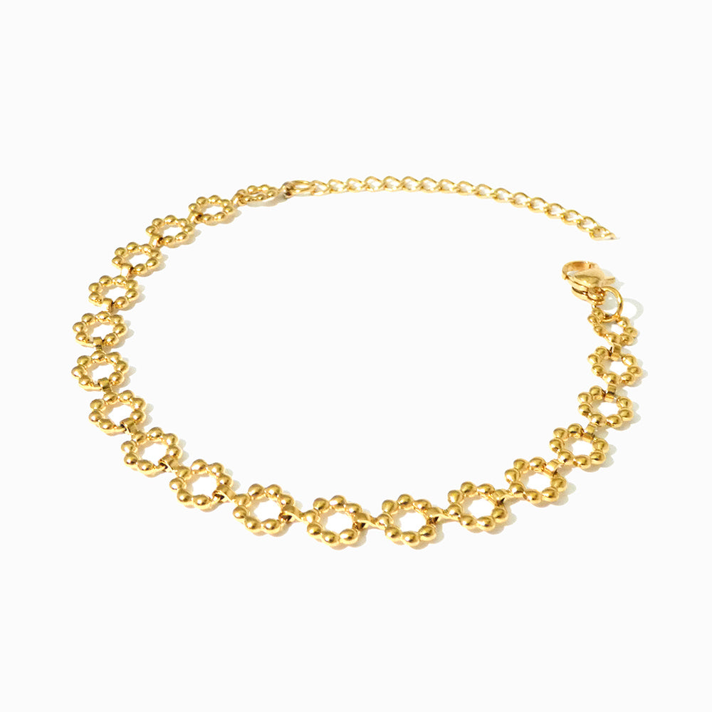 Pulseira Fashion SL8010 - Aço Inox Dourado