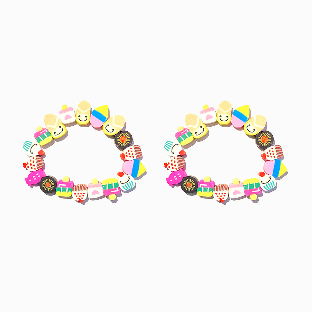 Pack 2un Pulseira para Criança Doces PS1027