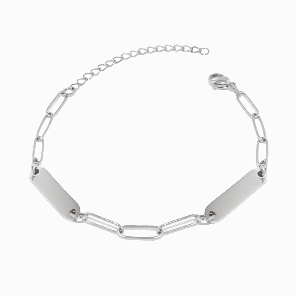 Pulsera Personalizada con Nombre SL2211 - Acero Inoxidable