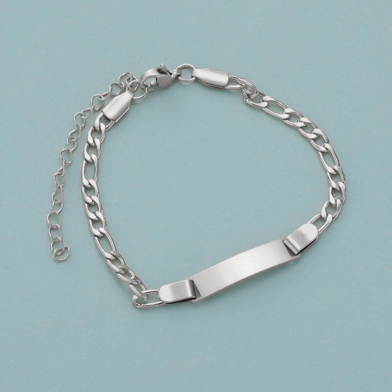 Pulseira Personalizada SL1053 - Aço Inox