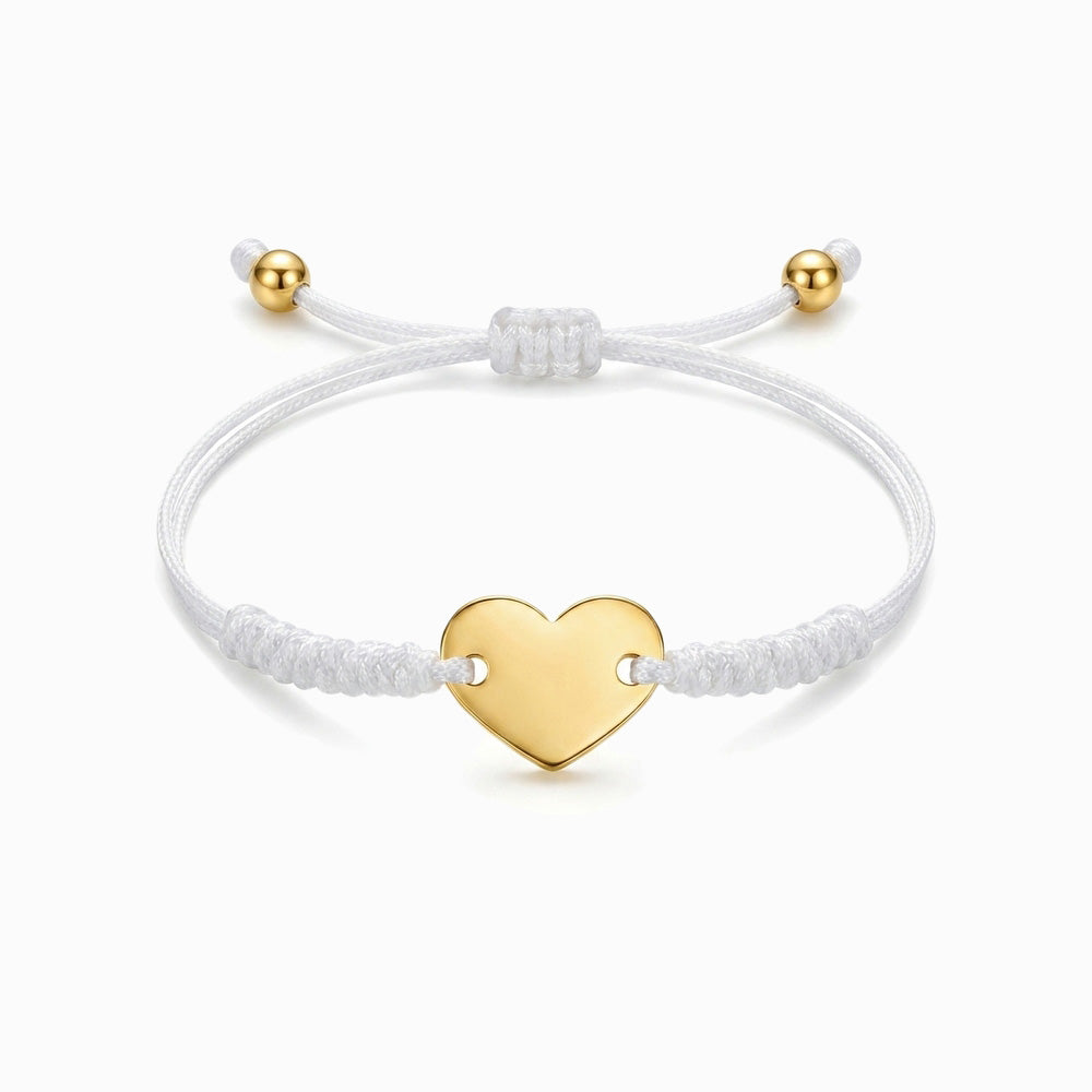 Pulseira Coração SL2393 - Aço Inox e Poliéster