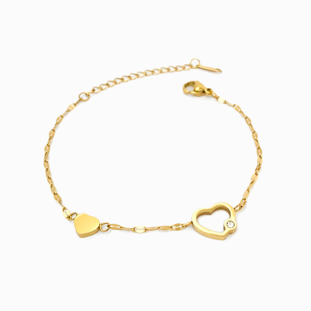 Pulseira Coração SL1012 em Fundo Branco